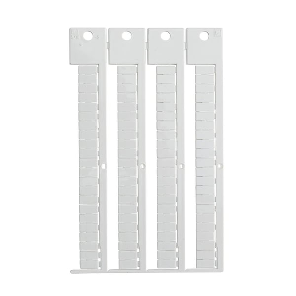 Brady Terminal Block Tag Polycarbonate 10.00 mm H x 5.00 mm W Box of 1408 Pieces, 1408PK SA1234 - main